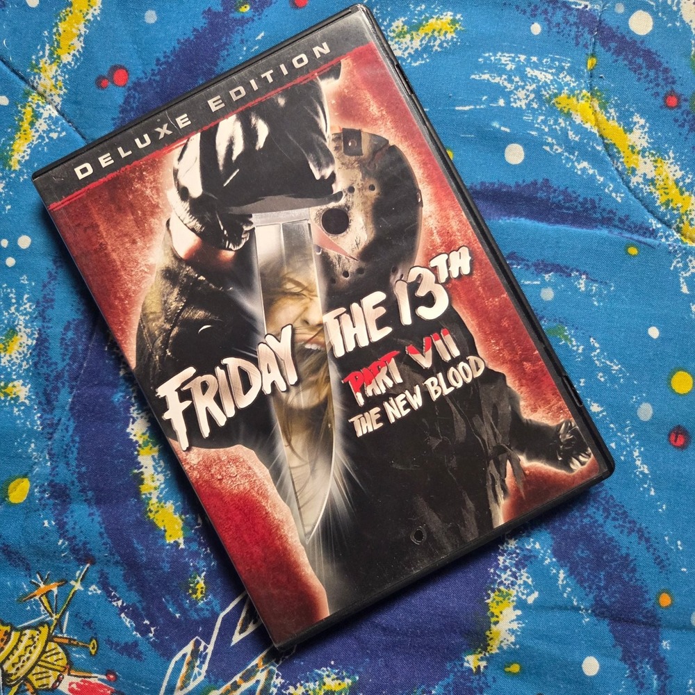 Friday the 13th Part VII The New Blood DVD 1988 Deluxe Edition Horror